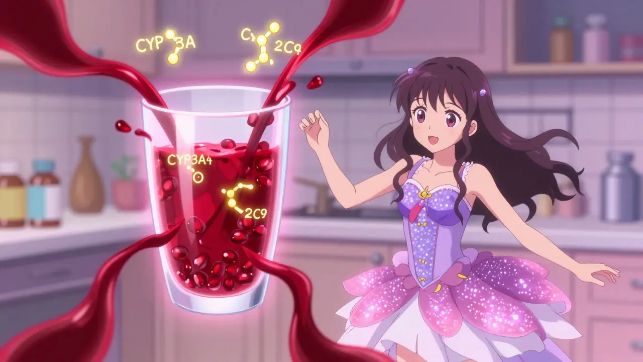 Pomegranate Juice and Medication Metabolism: What to Consider