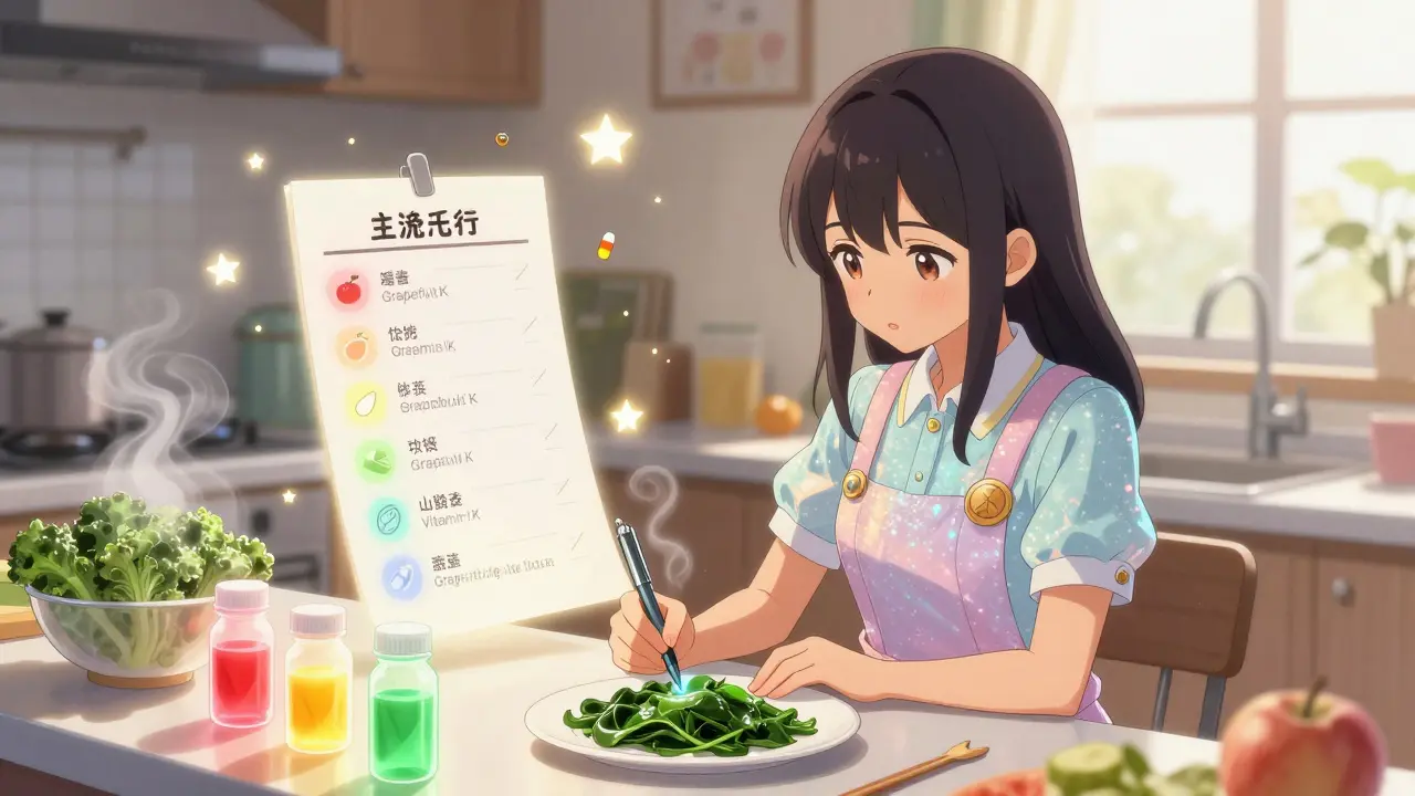 How to Create a Food and Medication Interaction Checklist at Home